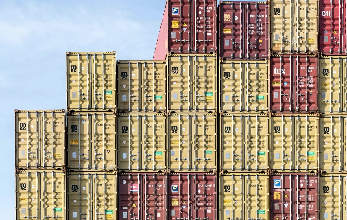 Freight and customs context for checking a tariff quota assumption inside a China supplier quote.